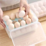 15 Frame Egg Box Egg Preservation Storage Box Portable Egg Holder Box With Lid - Image 4
