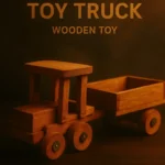 Premium Wooden Toy Tractor with Detachable Trolley – Best Eco-Friendly Handmade Toy for Kids - Image 2