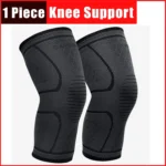 1 PIECE - Knee Support Compression Sleeve Knee Pad, Arthritis Wrap Pad, ACL, Running, Pain Relief, BEST Injury Recovery,