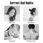 Smart Belt Electric Vibrational Posture Corrector Comfortable Adjustable Therapy for BEST Upper Lower Back Shoulder Pain Relief Back Brace Smart belt with USB Support charger - Image 3