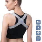 Smart Belt Electric Vibrational Posture Corrector Comfortable Adjustable Therapy for BEST Upper Lower Back Shoulder Pain Relief Back Brace Smart belt with USB Support charger