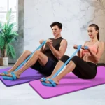 Pedal Resistance Band Latex Bodybuilding Expander Exercise Sit Up Equipment Tension Band Yoga Stretching Tummy Trimmer Pull Rope - Image 4