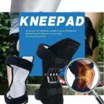 Power Knee Joint Support Knee Pads Breathable Power Lift Joint Support Bandage Knee Pad Power Knee Stabilizer Pads Spring Force Knee Booste - Image 4