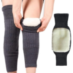 Deluxe Thermal Knit Knee and Leg Warmers (1 Pair): Essential Winter Best Protection & Joint Comfort for Women - Image 3