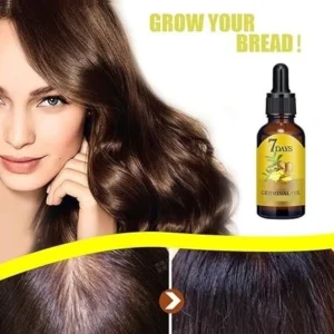 7 day ginger hair growth oil 40ml | زيت الزنجبيل لنمو الشعر — natural hair regrowth serum | توصيل سريع 🇸🇦