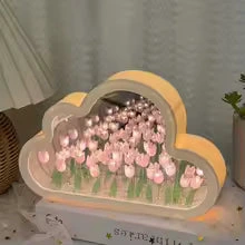 Tulip Flower Lamp | مصباح زهرة التوليب — Aesthetic Night Light for Home Decor | توصيل سريع 🇸🇦