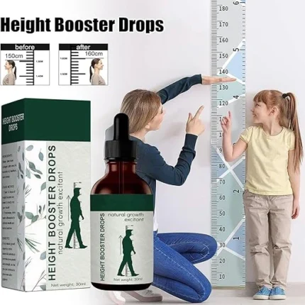 height booster drops 30ml | قطرات تعزيز الطول — natural growth supplement for kids & adults | توصيل سريع داخل المملكة العربية السعودية