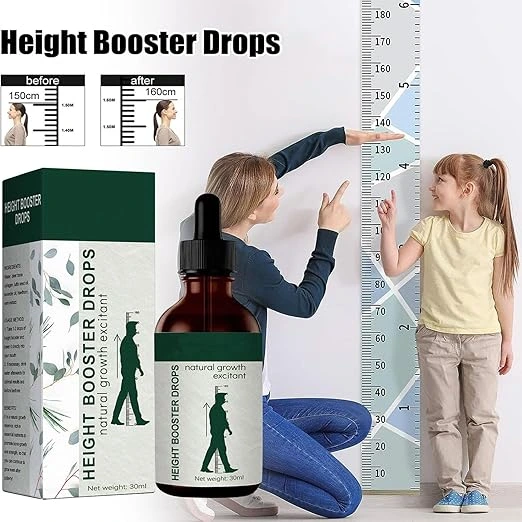 height booster drops 30ml | قطرات تعزيز الطول — natural growth supplement for kids & adults | توصيل سريع داخل المملكة العربية السعودية