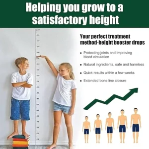height booster drops 30ml | قطرات تعزيز الطول — natural growth supplement for kids & adults | توصيل سريع داخل المملكة العربية السعودية