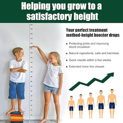 height booster drops 30ml | قطرات تعزيز الطول — natural growth supplement for kids & adults | توصيل سريع داخل المملكة العربية السعودية