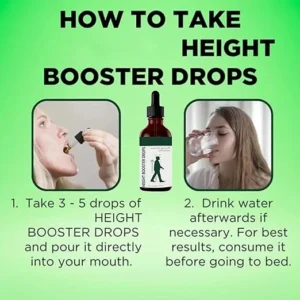 height booster drops 30ml | قطرات تعزيز الطول — natural growth supplement for kids & adults | توصيل سريع داخل المملكة العربية السعودية
