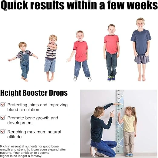 height booster drops 30ml | قطرات تعزيز الطول — natural growth supplement for kids & adults | توصيل سريع داخل المملكة العربية السعودية